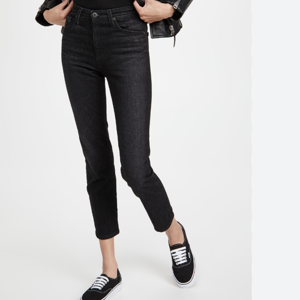 AG DENIM The Isabelle Highrise Straight Crop Jean US 25